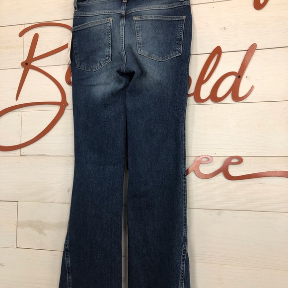 Free People Rita Crop Flare Jean - Picture 5 of 6